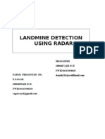 Landmine Detection Using Radars