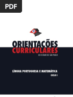 ORIENTAÇÕES CURRICULARES SP