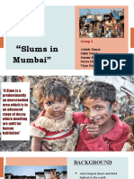Case-: Slums in Mumbai"