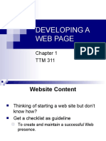 CH 1b - Web Page Dev