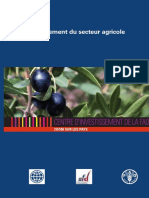 Centre D'Investissement de La Fao: Tunisie