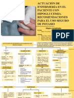 Actuación de Enfermería en El Paciente Con Hipoglucemia Recomendaciones para El Uso Seguro de Potasio