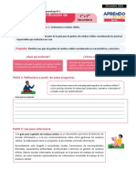 Ficha de Autoaprendizaje Semana 1 Comunicación Ciclo Vi