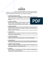 Formato Idea de Negocio PDF