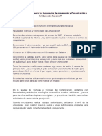 Cómo Se Pueden Integrar Las Tecnologías de Información y Comunicación A La Educación Superior