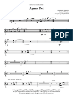 Trumpet 1 - Agnus Dei PDF