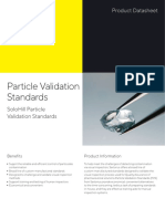Sartorius 2020 PD Particle Validation Standards SoloHill Particle Validation Standards