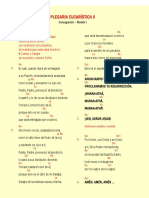 Plegaria Eucaristica II - Consagracion - Modelo I PDF