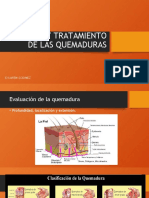 Manejo y Tratamiento de Las Quemaduras