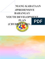 Sangguniang Kabataan Comprehensive Barangay Youth Development Plan (CBYDP) CY 2021-2023