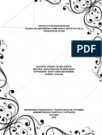 Proyecto de Investigacion Orfebreria Aplicada en La Creacion de Joyas PDF