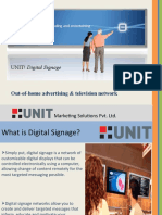 UNIT! Digital Signage: Out-Of-Home Advertising & Television Network