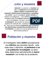 Población y Muestra