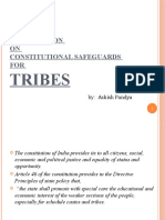 Tribes: Presentation ON Constitutional Safeguards FOR