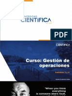 Capacidad y planeamiento operacional