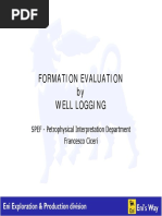 Formation Evaluation ENI