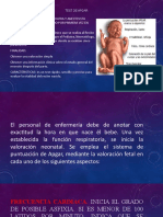 Test de Apgar y Capurro: evaluación del recién nacido