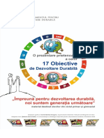 Prezentare a obiectivelor de dezvoltare durabila pentru ciclul primar si gimnazial