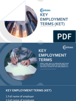 Key Employment Terms (Ket) CEM583