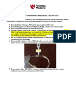 Mers Co-V Guidelines For Respiratory Care Services