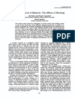 Saltz., Campbel - Skotko, Verbal Control of Behavior The Effects of Shouting