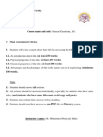 XCN 23131572020230547 - Che 101 - General Chemistry - Final Assessment Criteria PDF