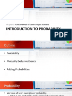 Introduction To Probability - 1 PDF