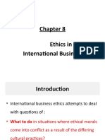 Ethics in International Business