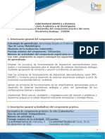 Guía electrónica analógica