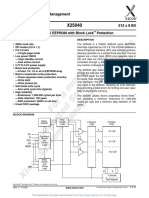 For A More: Recommend System Management Alternative: X5043 4K 512 X 8 Bit SPI Serial EEPROM With Block Lock Protection