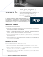 UNIDAD3 - Plan - de - Gestión - Integral - para - El - Manejo - de - Los - Residuos - Hospitalarios - y - Del - Servicio - Farmacéutico PDF