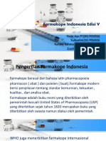 Farmakope Indonesia Edisi V: Pengertian dan Ketentuan Umum