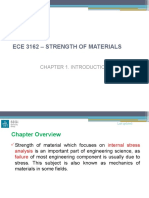 Ece 3162 - Strength of Materials: Chapter 1. Introduction