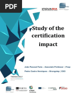 Study of The Certification Impact