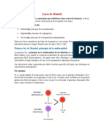 Leyes de Mendel