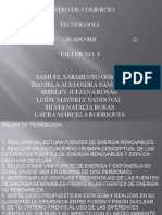 Energías renovables y sostenibles