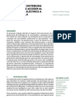 La Generación Distribuida Como Forma de Acceder Al Autoconsumo Eléctrico A Pequeña Escala PDF