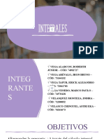 Exposición de Integrales