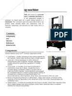 Universal Testing Machine: Tester