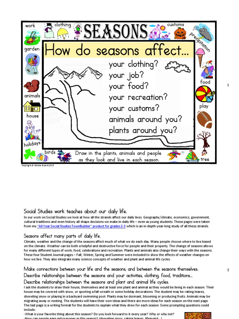 Seasonsforsocialstudies 1 | PDF