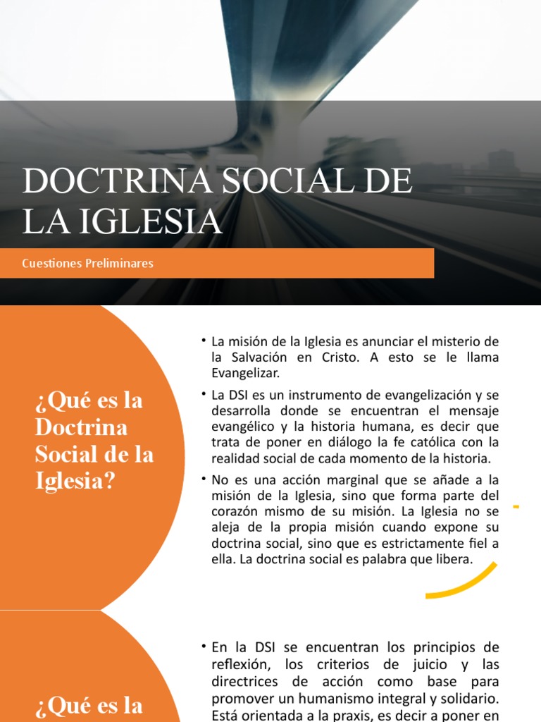 Introducción a la Doctrina Social de la Iglesia | PDF | Doctrina social ...
