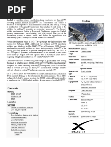 Starlink: Starlink Is A Satellite Internet Constellation Being Constructed by Spacex