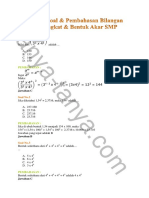 Contoh Soal Bilangan Berpangkat PDF
