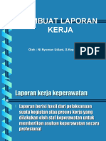 Membuat Laporan Kerja