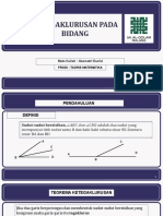 Ketegaklurusan Pada Bidang