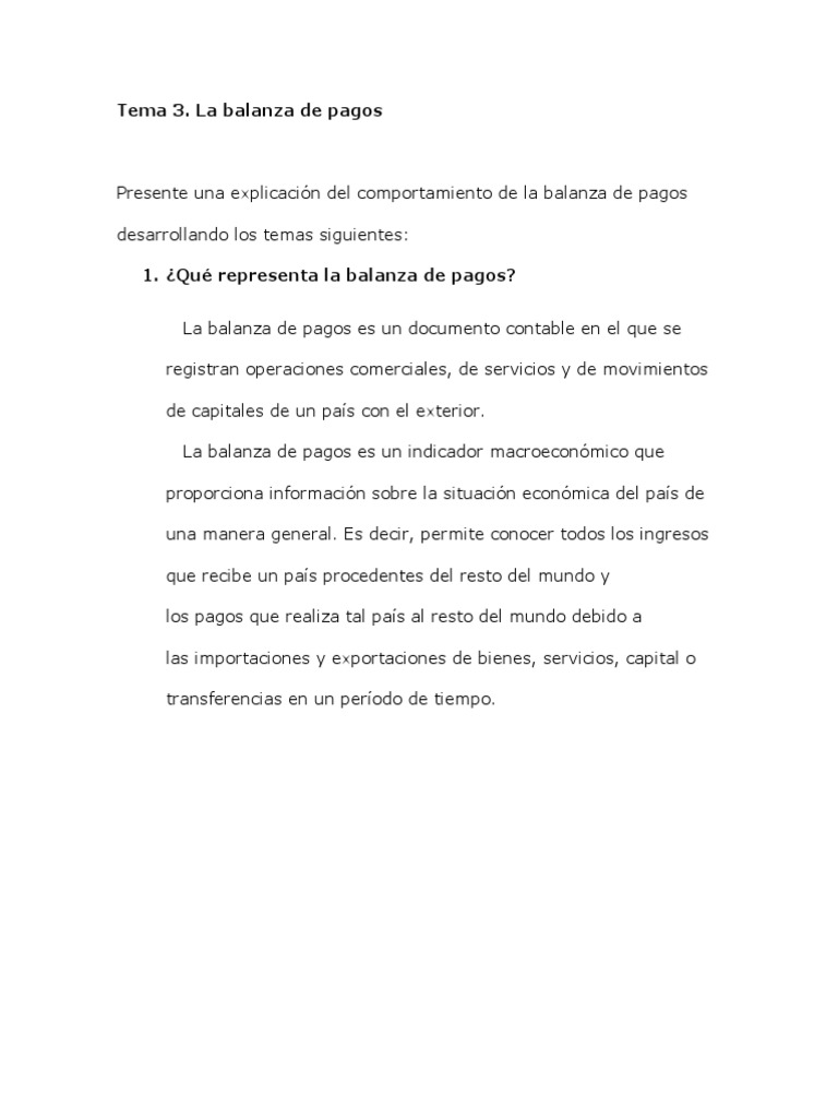 Análisis de la Balanza de Pagos 2021-2022 | PDF | Balance de pagos ...