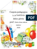 Carpeta Pedagogica 2020