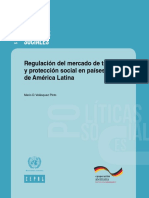 CEPAL. Series de Politicas Sociales. Mercado de Trabajo y Proteccion Social PDF