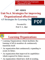 Strategies For Learning Organization