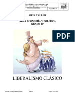 2020  GUIAS #2  ECOPOLÍTICA 10° Liberalismo Clásico